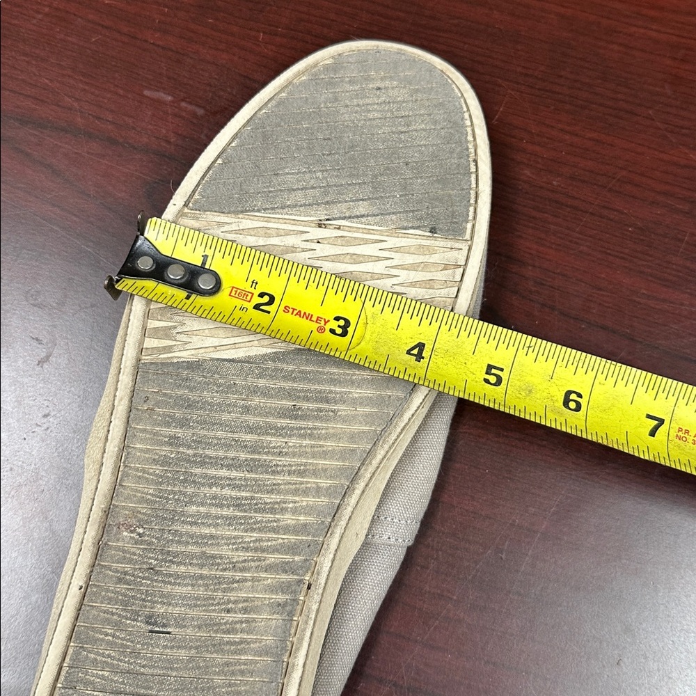 Toms Gray and Tan Slip-On Shoes - Picture 3 of 5